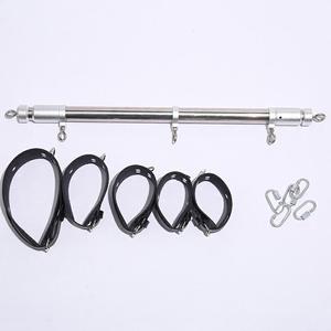 Esposas y tobilleras telescópicas ajustables con 5 botones para bondage SM, juguetes eróticos para parejas adultas - Product Image 2