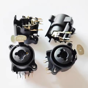 Connecteur <span class=keywords><strong>Combo</strong></span> <span class=keywords><strong>XLR</strong></span> <span class=keywords><strong>Jack</strong></span> 6,35 mm, Connecteur de montage sur panneau pour microphone/MIC/système audio/vidéo - Product Image 2