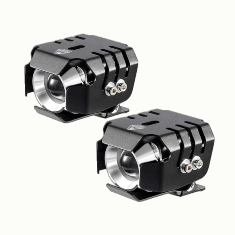 Мотоциклетная фара белый/синий/красный глаз ангела дьявольский глаз 3000 лм мотопрожектор U7 светодиодная фара для вождения противотуманная фара декоративная лампа