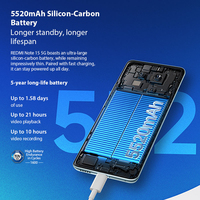 Smartphone Redmi Note 15 5G Original Versi Global NFC Octa Core LTE Baterai 5520mAh Pengisian Daya 45W Kamera 108MP Tahan Air IP66