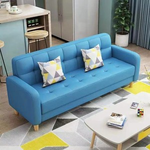 Canapé-lit pliant moderne en tissu, 3 places, style américain, <span class=keywords><strong>convertible</strong></span>, avec coussin, pour salon - Vente en gros - Product Image 4