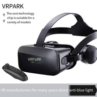 VRPARK Box One Lunettes de réalité virtuelle 4K HD avec casque audio, écran 100 pouces en résine, Nouvelle version, Vente en gros, Matériel, Films, Jeux