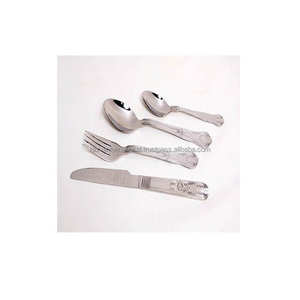 Ensemble de couverts au design moderne, décor de mariage fantaisie en forme de ciseaux avec fourchette cuillère en acier inoxydable, ensembles de couverts uniques - Product Image 3