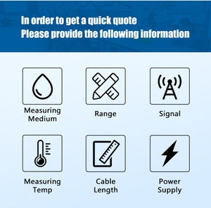 Holykell水中水タンク用レベルセンサー防水<span class=keywords><strong>IP68</strong></span> 4-20ma 50bar圧力センサー - Product Image 6