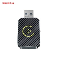 Boîte AI CarPlay sans fil NaviHua, adaptateur multimédia intelligent sans fil Android Auto, mise à niveau pour iPhone IOS, plug and play, USB Type C