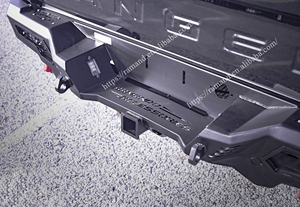 Parachoques Trasero de Acero de Alta Calidad <span class=keywords><strong>Armando</strong></span> para <span class=keywords><strong>D</strong></span>-Max 2021-2024 con Luz LED, Instalación con Pernos, Ajuste Universal - Product Image 2