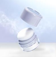 Mini pot cylindrique portable en plastique jetable pour poudre de 6g, idéal pour poudre capillaire ou fard à joues en poudre libre