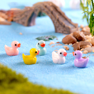 Mini Ornements en Résine Canard, Figurines Micro-Paysage, Petits Canards Jaunes, Artisanat en Résine à Suspendre pour <span class=keywords><strong>Jardin</strong></span> Féerique et Décoration Intérieure - Product Image 2