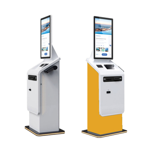 Crtly 32 inch đứng tự dịch vụ bãi đậu xe thanh toán kiosk tiền mặt chấp nhận tiền tệ trao đổi hóa đơn thanh toán kiosk máy - Product Image 1