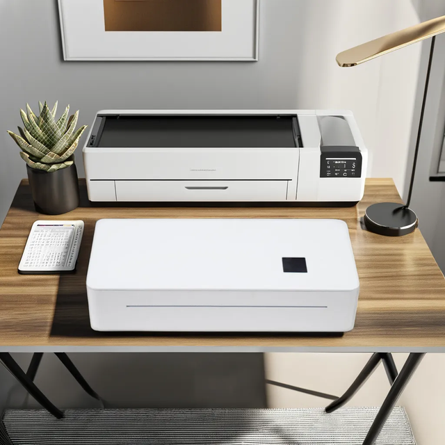 203DPI Portable Mini A4 Thermal Printer Interface Style Roll Paper Printing Stock with ROII Paper