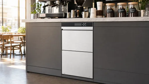 Lavastoviglie Commerciale Compatta da Incasso con Display Digitale per <span class=keywords><strong>Bar</strong></span>, Caffè e Uso Domestico - Product Image 3