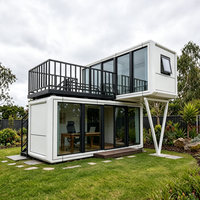 Cabane en acier galvanisé anti-corrosion, maisonnette moderne de style Apple, conforme aux normes AS, unité modulaire pour zone côtière australienne