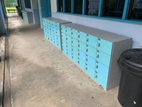 Casier de rangement Easy Locker J-195 au design unique, idéal pour les bureaux, les écoles secondaires et les gymnases – Vente chaude
