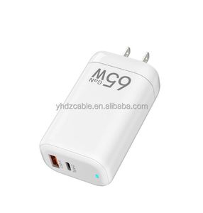 New 65W Super Fast Charger US EU Indian <b>Plug</b> <b>USB</b> <b>C</b> Travel Wall Charger Power <b>Adapter</b> for Smartphone - Product Image 6