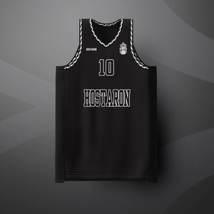 HOSTARON T-shirt de <span class=keywords><strong>basket</strong></span>-ball par sublimation maillot brodé personnalisé sans manches vêtements de <span class=keywords><strong>basket</strong></span>-ball blanc vert pour hommes - Product Image 2
