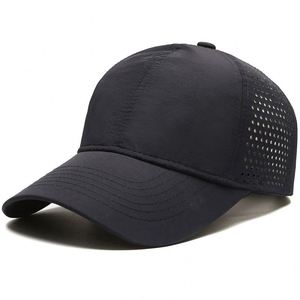 Casquette Likewinner personnalisée avec logo brodé, en nylon, élasthanne et 100 % polyester, pour hommes et enfants, protection solaire, 6 panneaux, visière incurvée - Product Image 1