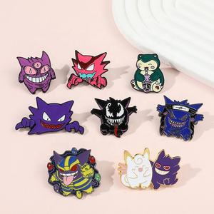 Pins de Esmalte de Anime Pokémon para Mochilas, Lindos Broches de Pikachu, <span class=keywords><strong>Gengar</strong></span> y Charmander, Insignias de Metal Esmaltado, Pins de Colección Pokémon, Regalo - Product Image 2