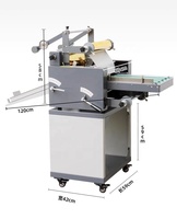 Nova impressora digital automática de couro e folha de ouro, máquina de estampagem a quente para uso doméstico, indústria de restaurantes, motor central, componente