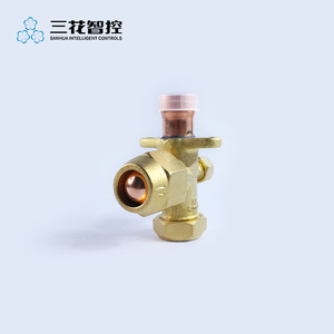 Sanhua Refrigeration Parts 1/4 Copper <strong>Stop</strong> <strong>Valve</strong> Service Split <strong>Valve</strong> - Product Image 4