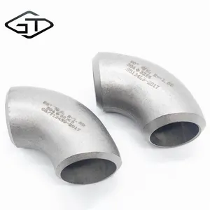 20mm A234wpb Stainless Steel 201 304 316l Iron Butt Weld Pipe Fittings Seamless Elbow 8 20 Inch 90 Degree For Engineering