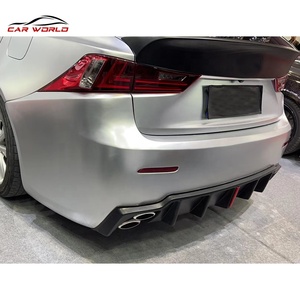 New RUNZE <b>Car</b> Rear Bumper Kits for Is250 2013-2017 Bodykit PP Material Exterior Accessory Part Diffuser Lip Tail Throat - Product Image 6