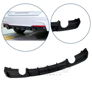 China Bodykit Factory Left And Right Single Exhaust Pipe MP Style Rear Bumper Lip For BMW 3 Series F30 F35 2012-2018