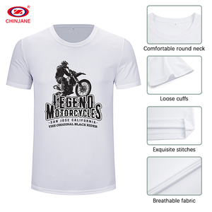 Impression personnalisée 100% polyester T-shirt unisexe bricolage votre propre conception Logo/Photo/<span class=keywords><strong>texte</strong></span> entreprise équipe vêtements publicité T-shirt - Product Image 5