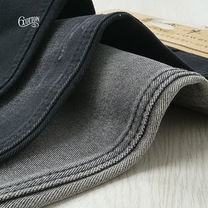 Tessuto Denim Twill Doppio Peso Non Elasticizzato 10*7 OE 50/50 Cotone Poliestere Larghezza 180cm in Rotoli per Produzione di Abbigliamento - Product Image 5