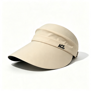 Unisex Wide Brim Sun <b>Hat</b> Beige Top Closed Visor Cap UV Protection 100% Polyester Foldable Lightweight Outdoor Travel Beach - Product Image 4