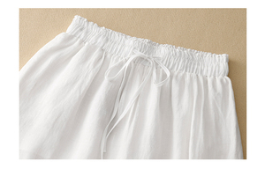 <span class=keywords><strong>Pantaloni</strong></span> <span class=keywords><strong>donna</strong></span> moda estiva a doppia gamba larga da M a XXL <span class=keywords><strong>elastico</strong></span> <span class=keywords><strong>in</strong></span> <span class=keywords><strong>vita</strong></span> traspirante <span class=keywords><strong>in</strong></span> cotone e <span class=keywords><strong>lino</strong></span> stile Casual - Product Image 6