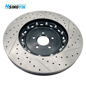 Disque de frein flottant avant Hsingyik pour <span class=keywords><strong>Audi</strong></span> <span class=keywords><strong>A6</strong></span> C7 A7 A8 D4 Allroad Avant Sportback S6 S7 S8 <span class=keywords><strong>Quattro</strong></span> - Product Image 4