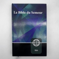 Bible française de haute qualité La Bible du Semoir, imprimée sur papier bible, reliure cousue, estampage à chaud