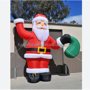 Décoration de Noël <span class=keywords><strong>gonflable</strong></span> de 16 pieds, Père Noël debout, décoration de jardin extérieure, modèle <span class=keywords><strong>gonflable</strong></span> de Père Noël à vendre - Product Image 5