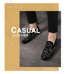 Zapatos Casuales y Mocasines para Hombre <span class=keywords><strong>Sketchers</strong></span>, Elegantes, con Parte Superior de PU, Forro de PU Suave, Costuras Exquisitas, Cómodos - Product Image 5