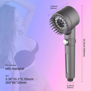 Ручная душевая головка высокого давления с креативным фильтром - Product Image 6