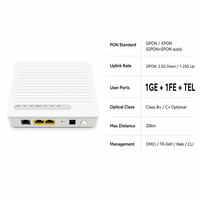Suministro de Fábrica HG8120C Striped XPON WiFi ONU 1GE 1FE GPON XPON Compatible con Dispositivo Módem de Fibra ISP para Red FTTH