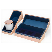 Boîte cadeau rigide magnétique personnalisée de luxe avec revêtement UV, logo, pour lingerie, bijoux, souvenirs, bougies, avec insert