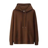 Sweat à capuche de haute qualité doublé de velours, 65% coton, 35% polyester, impression personnalisée avec votre logo, sweats à capuche d'hiver pour hommes, étiquettes gratuites