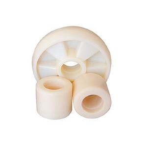 Roues en <span class=keywords><strong>nylon</strong></span> pour pièces de chariot élévateur Roues de charge de transpalette, polyuréthane, pour accessoires de transport logistique - Product Image 1