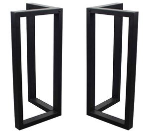 Modern Iron Metal Folding <b>Adjustable</b> Clamp <b>Table</b> <b>Legs</b> for Kitchen Dining Living Room Hotel Use Powder Coated Custom Cast - Product Image 1