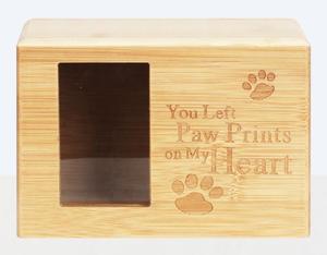Quà Tặng Tưởng Niệm Tang Lễ Có Chữ Hoa Văn Bình Đựng Thú Cưng Bằng Gỗ Tùy Chỉnh Bán Sỉ Cho Chó Tro Mèo Bình Đựng Thú Cưng Túi Nhung Bằng Gỗ Cho Chó - Product Image 6