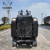 Chargeuse compacte NIMBUS à moteur haute performance, puissante, avec godet à nivellement automatique standard