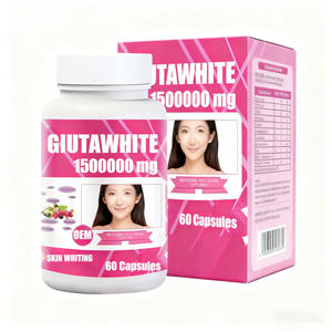 Cápsulas de L-glutatión de etiqueta privada, píldoras para apretar la piel, suplemento antienvejecimiento para blanquear la piel - Product Image 1