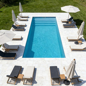 สระว่ายน้ำไฟเบอร์กลาสขนาด 12 ฟุต สำหรับฤดูร้อน พร้อมชุดอุปกรณ์ครบชุด สระน้ำสำเร็จรูป ขายดี - Product Image 5