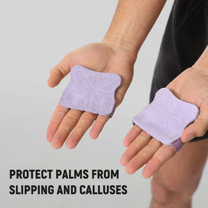 Kaymaz Deri Nefes Alabilen Spor Salonu Eldiveni El Avuç İçi Koruması Dambıl Deadlift Kavrama Pull-Up'lar Ağırlık Kaldırma Antrenmanı Yoga - Product Image 6