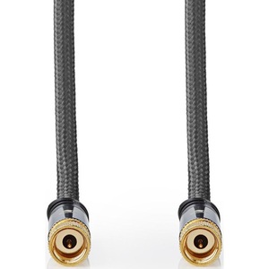 Cable Satelital Blindado de 5m, Antena Coaxial, Conexión de Audio y Video - Product Image 3