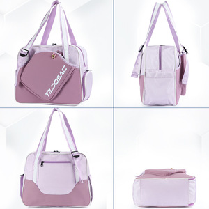 Sac de transport pour pickleball en tissu imperméable avec compartiment séparé pour chaussures, grande capacité, multifonctionnel, pour sports de plein air - Product Image 2