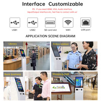 TouchWo - Kiosco de Pantalla Táctil Vertical de 15.6, 19, 21.5, 27, 32 y 43 Pulgadas, FHD 1920x1080, 10 Puntos Táctiles, IP65, Vidrio Antiexplosión, Android, OEM, ODM