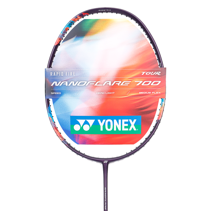 Yonex NANOFLARE 700 Tour Racket - Camel Gold/Emerald Blue, Carbon