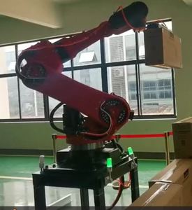 Robot industriel à six axes Boront 2550, avec une portée de 2550 mm et une charge utile de 50 kg, utilisé pour le stockage en empilage des postes de travail - Product Image 6